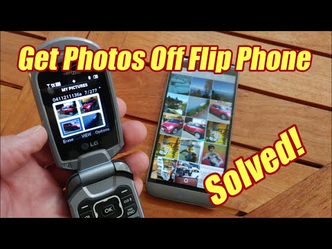 Transfer Photos & Contacts From Flip Phone to Smart Phone Computer