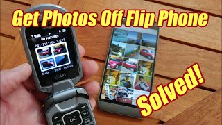 Transfer Photos & Contacts From Flip Phone to Smart Phone Computer