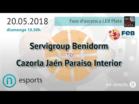 FASE ASCENS LEB PLATA // Servigroup Benidorm vs CB Cazorla