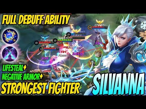 SILVANA BUILD HYBRID ATTACK SPEED/BUSRT DAMAGE - Silvanna Best Build 2023 ~ MLB