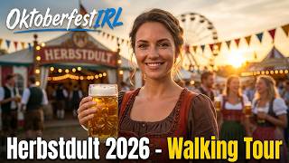 🚶Regensburger Herbstdult 2026 in 4K | Rundgang | Regensburg, Deutschla