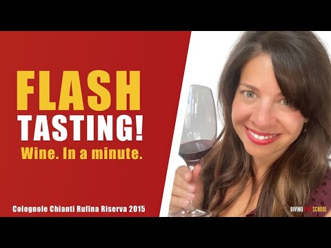 Flash Tasting: Colognole Chianti Rufina Riserva 2015