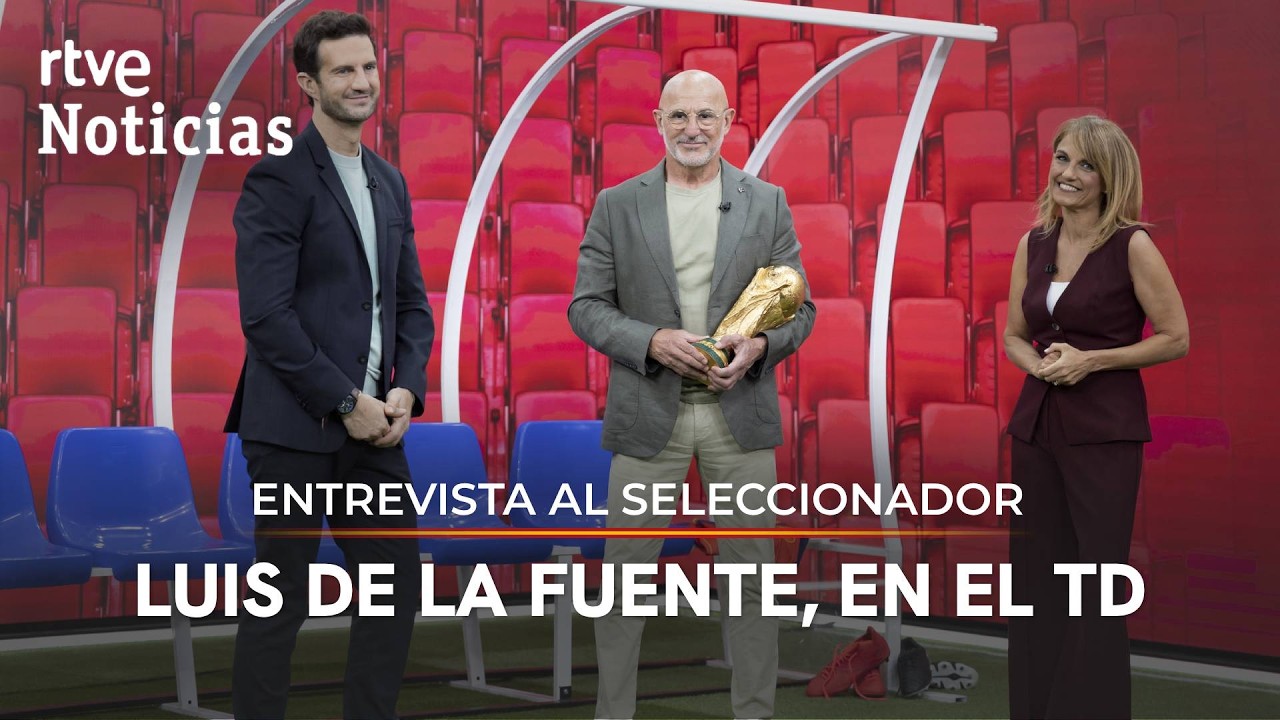 🔴 DIRECTO | Luis de la Fuente entrevistado en el Telediario 1 | RTVE Noticias