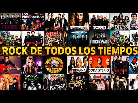 Lo Mejor Del Rock En Español De Los 80 y 90 - Mana, Hombres G, Soda Estéreo, Enanitos Verdes, Rio