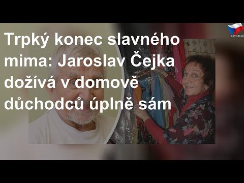 Slavný mim Čejka: Všichni se na něj vykašlali