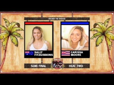 Semi Final, Heat 2 - Sally Fitzgibbons vs Carissa Moore