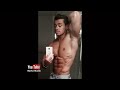 Shredded Teen Bodybuilding Fitness Model Jesse Stasiuk Swimsuit Beach Shoot Posing Styrke Studio