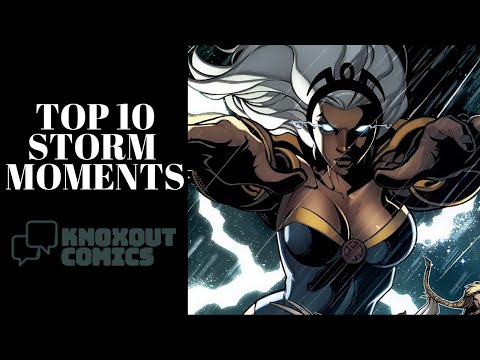 Top 10 Storm Moments (Marvel Comics)