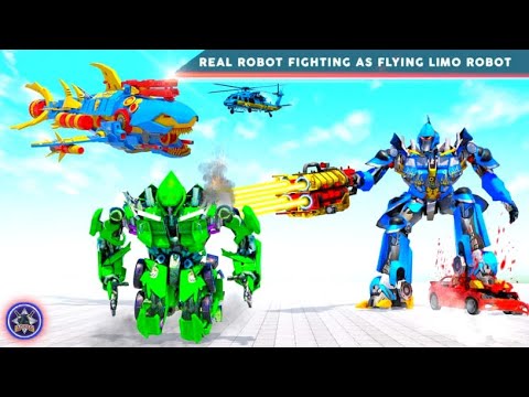 Flying Dragon Robot Gameplay - Robot Transformation Games