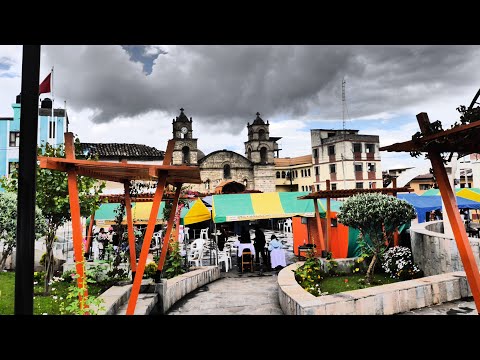CHURCAMPA 🇵🇪 HUANCAVELICA | PLAZA DE ARMAS DE LA PENÍNSULA DEL MANTARO Y EL DESCANSO DEL INCA 👍