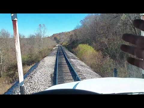 Riding the Rails MP 0.0 to MP 4 on the Cumberland Mine Railroad
