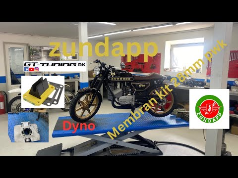 Zundapp gts membran kit 28mm pwk dyno