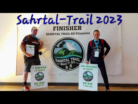 SAHRTAL-TRAIL 2023 | 60 km 1700 hm - Extremwandern mit krassen Höhenmetern