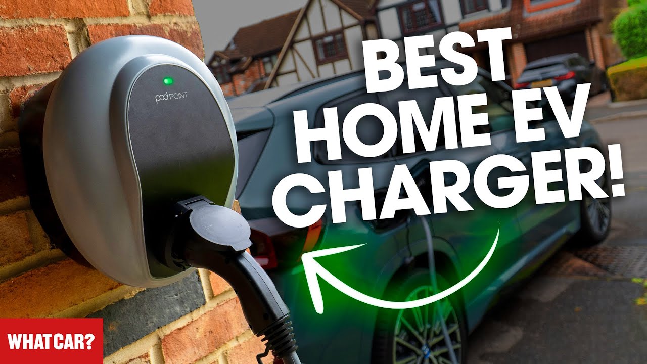 Electric vehicle charging station for home. The charge point