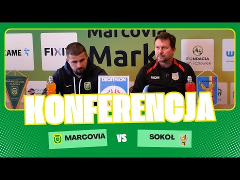 Konferencja pomeczowa - Marcovia vs. Sokół Serock (5:2)  @wwl24pl