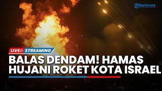 Hamas Luncurkan Serangan Balasan Usai Serangan ke RS Gaza, Roket Hujani Kota-Kota di Israel