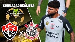 VITÓRIA x CORINTHIANS | Brasileirão 2026 | Simulação 4K Fifa 26