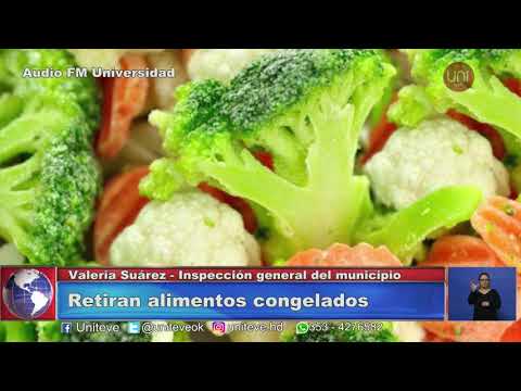 Retiran algunos productos congelados del circuito de comercialización de la ciudad