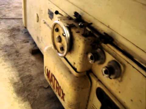 Thread grinder matrix with crushing for sale