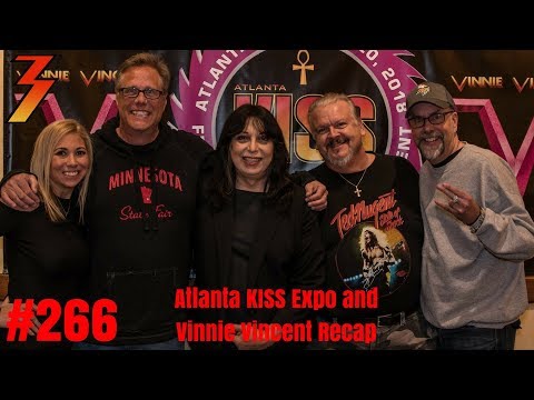 Ep. 266 Atlanta KISS Expo and Vinnie Vincent Recap, Our Review and Memories