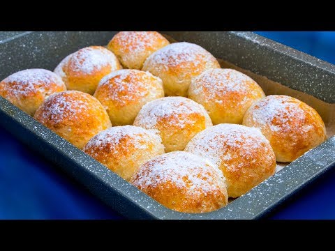 Kész is a tészta csupán 5 perc alatt, ÉLESZTŐ NÉLKÜL! Ízletes túrófánk sütőben|Cookrate Magyarország