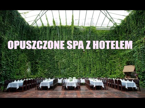 Opuszczone SPA z hotelem Dji Drone