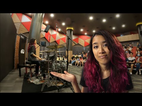 My first drum clinic?!