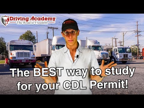 The Best Way To Study For Your CDL Permit - Driving...