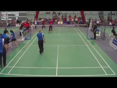 Group Stage (XD) - Labar / Nedelcheva vs Kruijt / Chen - ECC2015