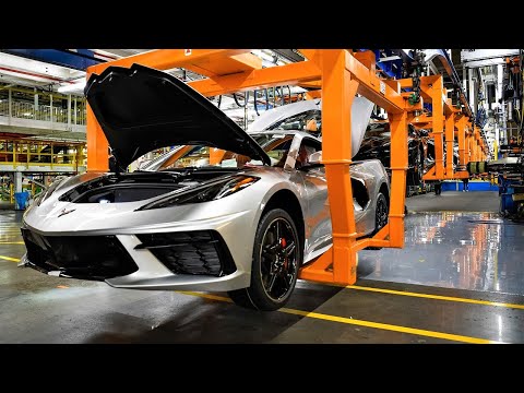 Inside of the Mega Factory Making the C8 Corvette