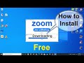 How To Download Zoom Zoom Install On Laptop Easy Fun