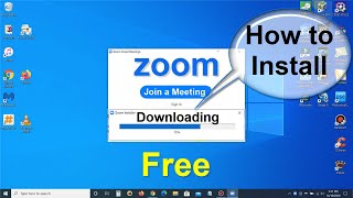 How to download zoom & zoom install on Laptop - Easy & Fun