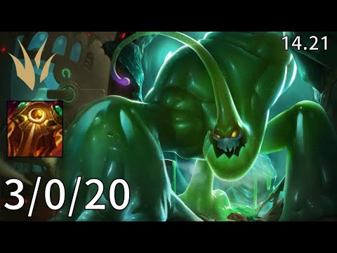 Zac Jungle vs Viego - EUW challenger | Patch 14.21