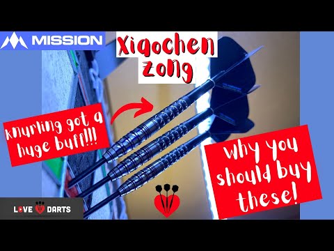 LoveDarts- Xiaochen Zong 22g review - Mission Darts 2022! Knurling upgraded!