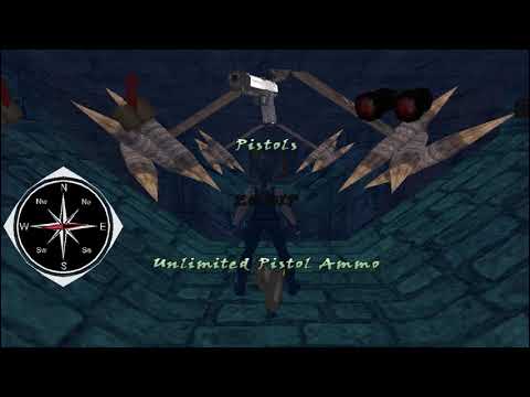 TRLE - Back To Basics 2014 - Khmer Empire: Cemetery Gates Walkthrough (Part 1)