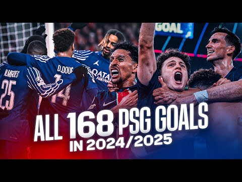 A Season of Madness – 168 Goals from PSG 🔥⚽️