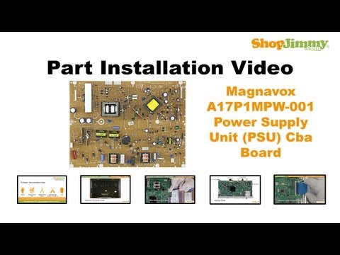 TV Part Number Identification Guide for Vizio Power Supply Unit PSU Boards LCD LED Plasma TVs