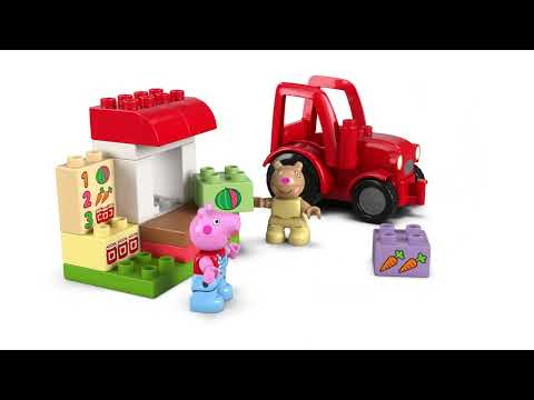 Конструктор LEGO Duplo Peppa Pig Трактор и рынок (10468)