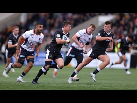 Newcastle Falcons v Saracens | Match Highlights | Gallagher Premiership 2022-23 | Round 5