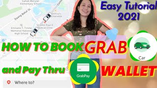 How to Book Grab car and Pay Thru Grab pay Wallet | How to Book GrabCar