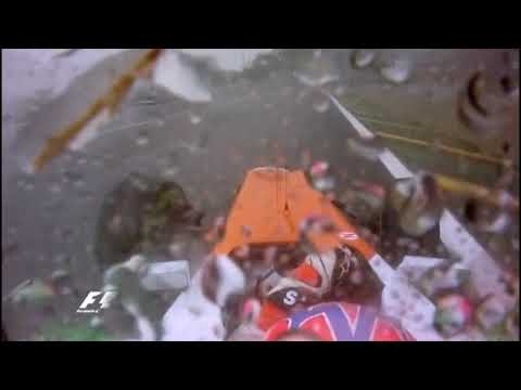 F1 2012 Brazil Di Resta Crashes