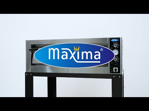 Maxima Gastro Pizzaofen - Passt 6 x Ø 30 cm Pizzas - 400 V