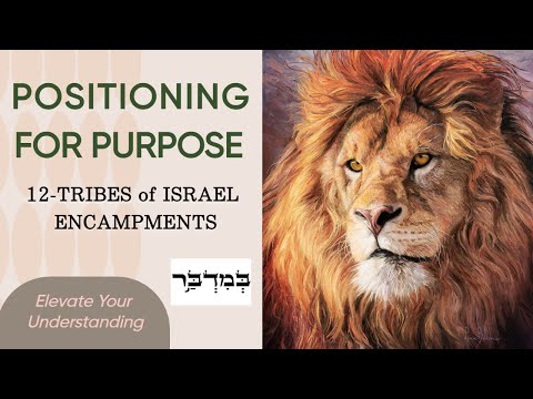 Significance Behind the 12 Tribes of Israel Camp Arrangement #Bamidbar #Torah #wisdomforlife