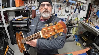 Video thumbnail for Ovation Guitar setup by Dan's Studio & Workshop