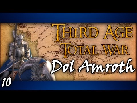 Third Age Total War: Divide & Conquer │ Dol Amroth #10 - Drawing the Archers Across
