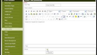 Video CMS module - Online Video Content Publishing Tool by Sonitek international