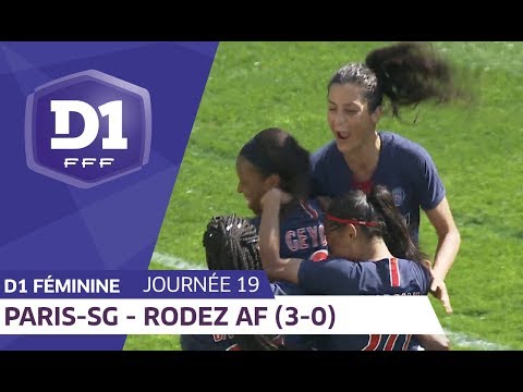 J19 : Paris Saint Germain - Rodez AF (3-0) / D1 Féminine