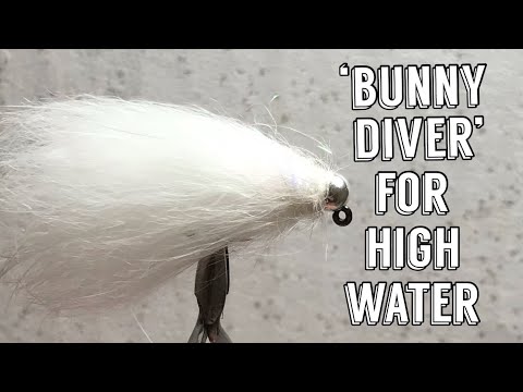 Fly tying - White Rabbit Streamer for High Water