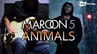 Maroon 5 - Animals - Electric Guitar Cover by Kfir Ochaion
