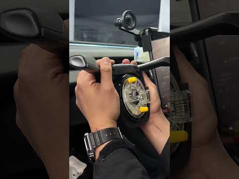 Physical Gear Smart Shifter Turn Signal Stalks Installation #tesla #installation #stalks #model3